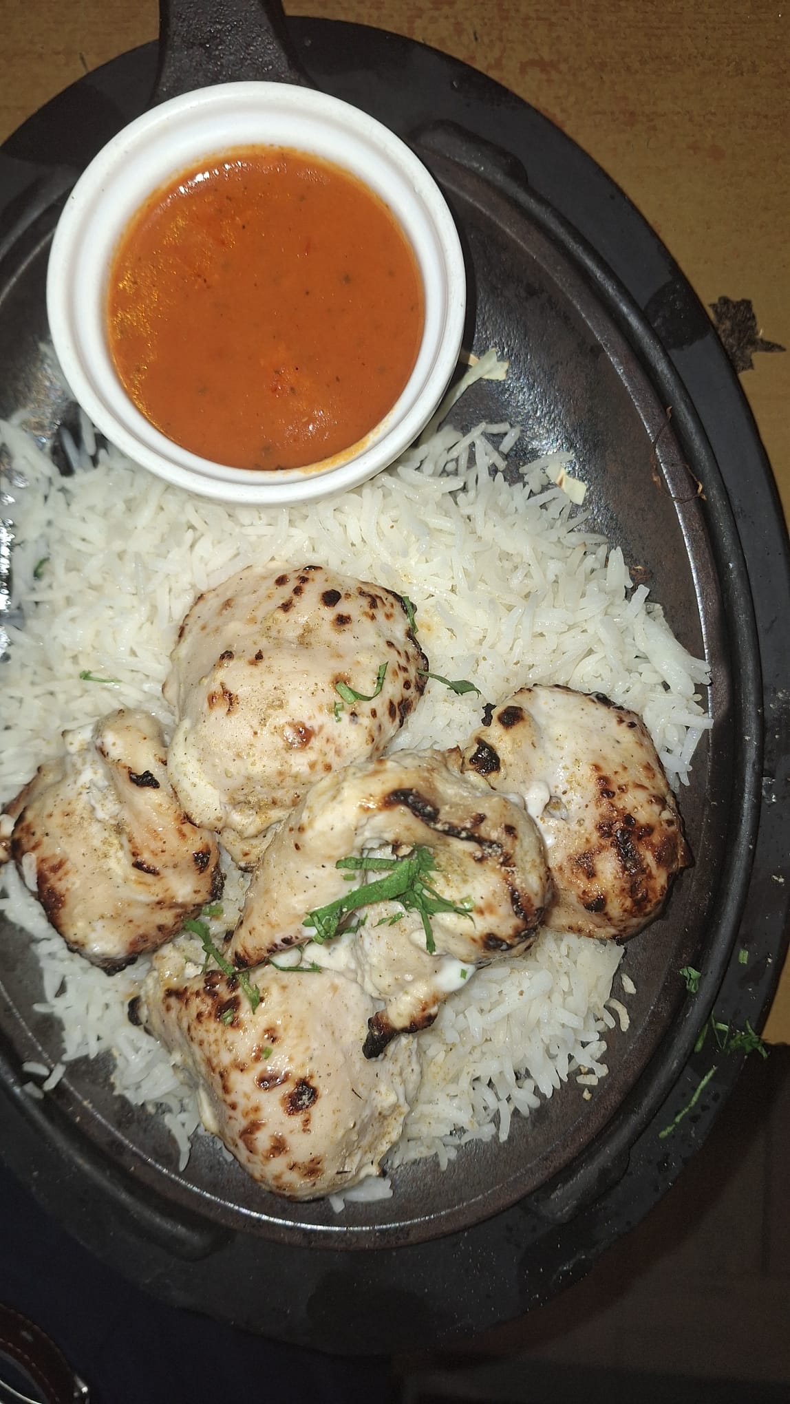 BONLESS CREAMY GRILLED CHICKEN