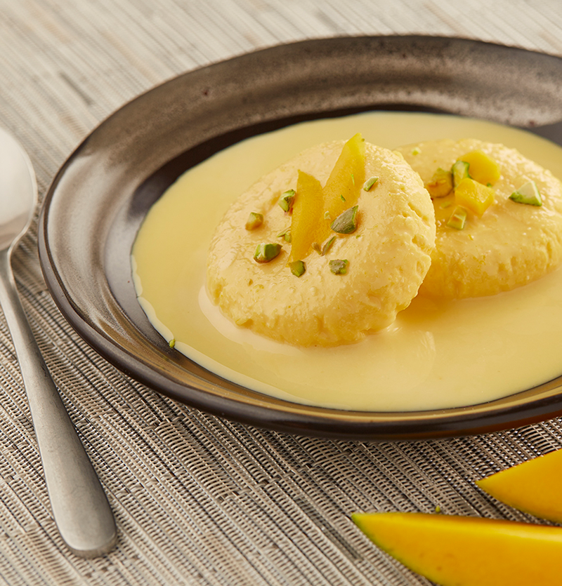 MANGO MILK CAKE (RASMALI)